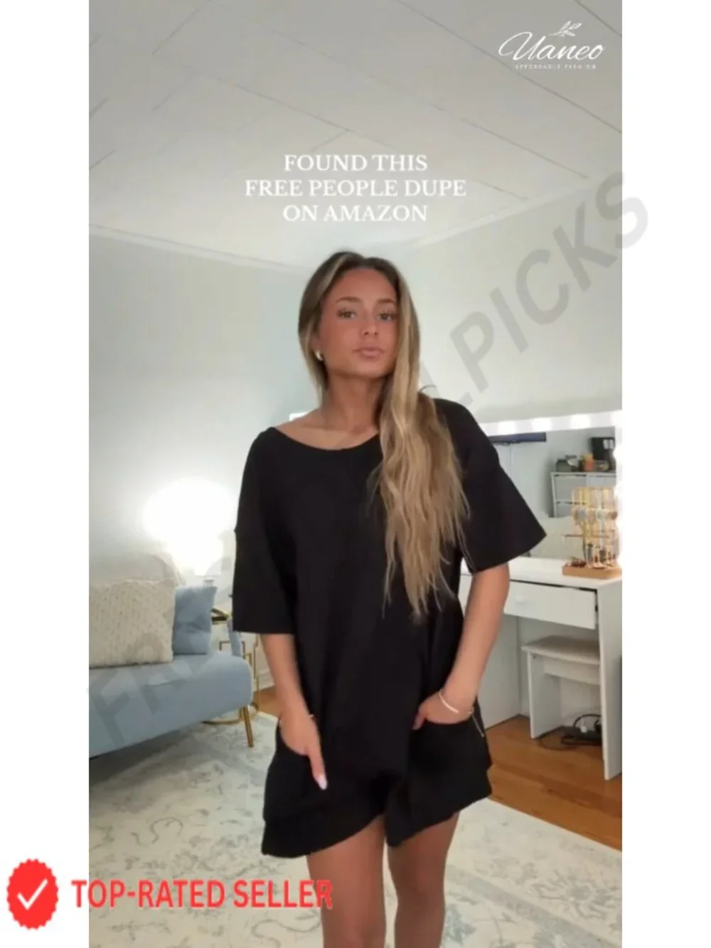 Oversized Athletic Romper Womens Jumpsuit with Pockets